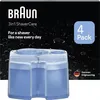 Image de Cartouche de nettoyage - BRAUN - CCR4 Recharges clean & renew - Pour station SmartCare - Pack de 4