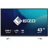Image de Eizo Flexscan Ev4340x-bk Led Display 108 Cm (42.5") 3840 X 2160 Pixels 4k Ultra Hd Noir
