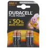 Image de Pile Duracell Plus AAA LR3 x4