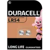 Image de Piles alcalines Duracell spéciales LR54 15 V lot de 2 (189 / 191 / V10GA / LR1130)
