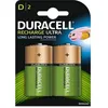Image de DURACELL Recharges Ultra Piles Rechargeables type D 3000 mAh Lot de 2