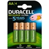 Image de Duracell Recharge Ultra AA 2500 mAh (par 4)