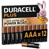 Image de Piles jetables - Duracell - LR03 - Plus Power - Lot de 12 - 15 V