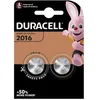 Image de Piles Duracell Duracell lot de 2 piles spéciales lithium 2016 3 Volts DL2016/CR2016