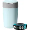 Image de TOMMEE TIPPEE Poubelle à couches Twist and click Sangenic Tec Bleu