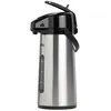 Image de Thermos 183519 Pichet A Pompe+levier Thermos-acier Inoxydable-2,2l