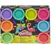 Image de Pâte À Modeler Play Doh Couleurs Fluo 8 Pots De 56 G Chacun