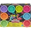 Image de Playdoh Couleurs Fluo 8 pots de Pâte à modeler de 56 g chacun Imagination Dès 3 ans