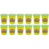 Image de Play-doh - Pâte A Modeler - 12 Pots De 112g - Vert