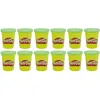 Image de Pâte à modeler PLAY-DOH - 12 pots de 112g verts pour enfant