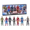 Image de Maxi Pack Avengers 7 figurines de 30 cm 5 accessoires Marvel Avengers Titan Hero Series