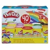 Image de Play Doh - HASBRO - 40 pots de pâte à modeler - Multicolore - Pour enfants dès 3 ans