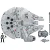 Image de Figurine Vaisseau Deluxe Faucon Millenium et figurine Han Solo STAR WARS