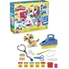 Image de Play-Doh Le cabinet vétérinaire avec chien avec 5 pots de pâte à modeler et 10 outils jouet périscolaire Les classiques