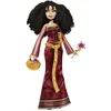Image de Poupée - Disney - Mère Gothel - 28 cm - Robe rouge noire et dorée - Accessoires cachés