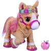 Image de Peluche électronique Cannelle mon poney coquet animal de 35 cm plus de 80 sons et réactions 26 accessoires jouets interactifs