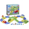 Image de Circuit en ville de Peppa - HASBRO - Piste ajustable - Véhicule et figurine inclus - +35 sons - 3 ans et plus