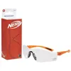 Image de Lunettes de protection NERF - Pour enfant - Blanc et orange - Style de bataille Nerf