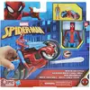 Image de Spider Man Archno-Moto Lance Toile et Figurine 10cm HASBRO