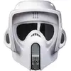 Image de Casque Électronique Scout Trooper Star Wars The Black Series Pvc Abs Blanc 1:1 Hasbro