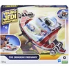 Image de Vaisseau Crimson Firehawk + figurines - Young Jedi Adventures SPIN MASTER