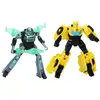 Image de Figurines Cyber-combiner Bumblebee Et Mo Malto, Jouets Interactifs, transformers Earthspark, Des 6