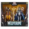 Image de Pack 2 figurines marvel legends series wolverine et lilandra neramani