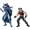 Image de Coffret De Figurines Wolverine Et Lady Psylocke De La Serie Marvel Legends De Hasbro
