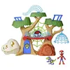 Image de Spidey Coffret Dino-Webs base forestière Figurines de super-héros et accessoires dès 3 Ans Spidey et Ses Ami