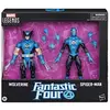 Image de Pack De 2 Figurines Hasbro Marvel Legends Series : Les Quatre Fantastiques : Wolverine Et Spider-man