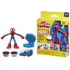Image de Play-doh Spider-man, Coffret Mon Créateur De Toiles Avec Figurine Flexible Et Pâte A Modeler, Des 4 Ans, Marvel