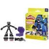 Image de Play-doh Black Panther, Griffes Tranchantes Avec Figurine Flexible Et Pâte À Modeler, Dès 4 Ans, Marvel