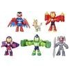 Image de Pack 6 Figurines Iron Man Avengers En Armure, Marvel Iron Man And His Awesome Friends, Des 3 Ans