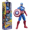 Image de Figurine Marvel Avengers Captain America Titan Series 30 Cm 11 Articulations Hasbro