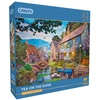 Image de Gibsons Tea On The River Jeu De Puzzle 500 Pièce(s)