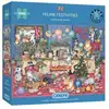 Image de Gibsons Puzzle Chats Fêtes 1000 Pièces Puzzle