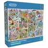 Image de Gibsons Curious Creatures Jeu De Puzzle 1000 Pièce(s)