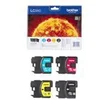 Image de Brother LC980VALBP - pack de 4 - noir, jaune, cyan, magenta - originale - cartouche d'encre