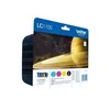 Image de Brother LC1100 Value Pack - pack de 4 - noir, jaune, cyan, magenta - original - cartouche d'encre
