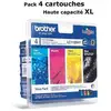Image de Brother Lc1100hy Cartouches Dencre Multipack Coul