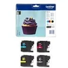 Image de Brother LC123 - pack de 4 - noir, jaune, cyan, magenta - original - cartouche d'encre