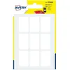 Image de Avery Étiquette autocollante blanc (pack de 72)
