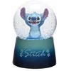 Image de Boule à neige - DISNEY - Stitch - 78mm - Paillettes bleues - Support en résine