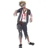 Image de Déguisement zombie écolier garçon Halloween