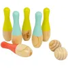 Image de Quilles extérieures en bois FSC® bleu