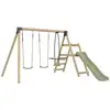 Image de Tp toys sherwood ajonc station balançoire 2 places avec toboggan 175 cm vert clair 235PE