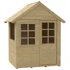 Image de Maisonnette cabane enfant ROMARIN en bois FSC® marron
