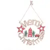 Image de Décoration De Noël En Bois À Suspendre Xmas Tradi - Beige