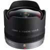 Image de Panasonic Lumix 8mm F3.5 Objectif Fisheye H-F008E (Ultra Grand angle 8mm Design compact équiv. 35mm: 16mm) Noir - Micro 4/3
