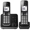 Image de Téléphone DECT - PANASONIC - KX-TGD322 - Haut-parleur - 2 combinés - Répertoire 50 entrées
